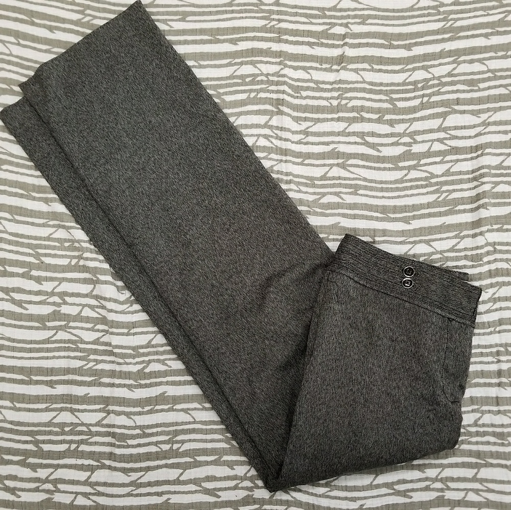 Dressbarn Black and White Slacks 10